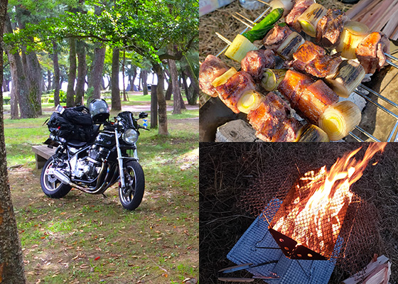 トータルでキャンプツーリングを楽しむバイクツーリストをサポートするKEMEKOキャンピングシステム